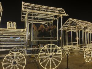 Besuch Christmas Garden & Festungsvarieté 2024